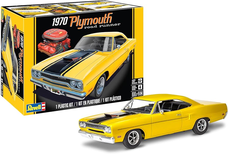 Revell 14531 1970 Plymouth Roadrunner Kit 1:24 Scale
