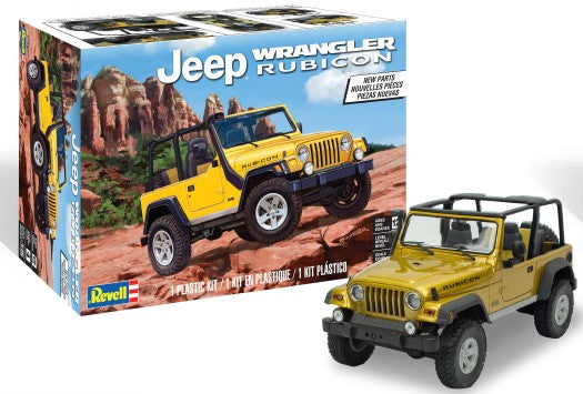 Revell 4501 Jeep Wrangler Rubicon Kit 1:25 Scale