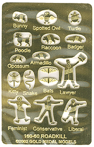 Image for 304-16060 Roadkill Flattened Fauna