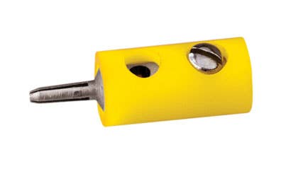 Image for 186-3051 Plug and w/x hole ylw 10/