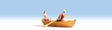 Image for 949-6062 Row Boat and 2 Passengers