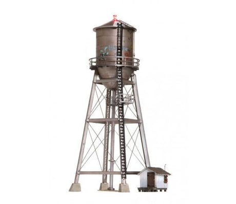 Woodland Scenics 4954 Rustic Water Tower - Built-&-Ready(R) Landmark Structure -- Assembled  2 1/8 x 2 17/32 x 5 1/2"  5.39 x 6.42 x 13.9 cm N Scale