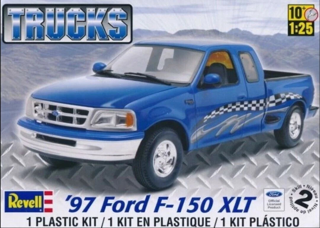 Revell 7215 1997 Ford F-150 XLT Plastic Model Truck 1:25 Scale
