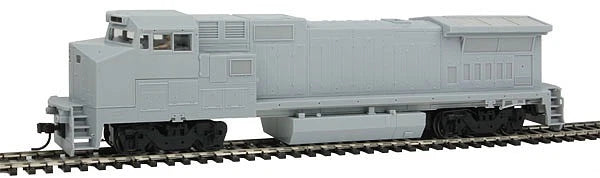 Atlas 10 001 832 GE Dash 8-40BW w/Sound & DCC - Master(R) Gold -- Undecorated (Gull-Wing Cab, Ditch Lights) HO Scale