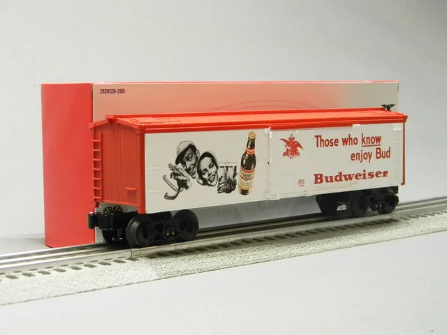 Lionel 2128120- VINTAGE ANHEUSER BUSCH THOSE WHO KNOW BUD REEFER 0 Scale