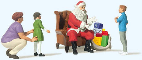 Image for 590-10763 Santa w/Mother and Kids