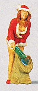 Image for 590-29028 Xmas Girl w/Sack Of Gifts