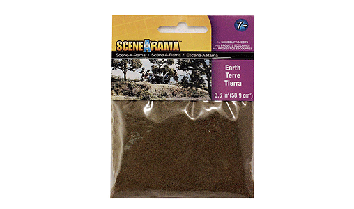 Woodland Scenics 4181 Scene-A-Rama(R) - 2oz 56.7g -- Earth A Scale