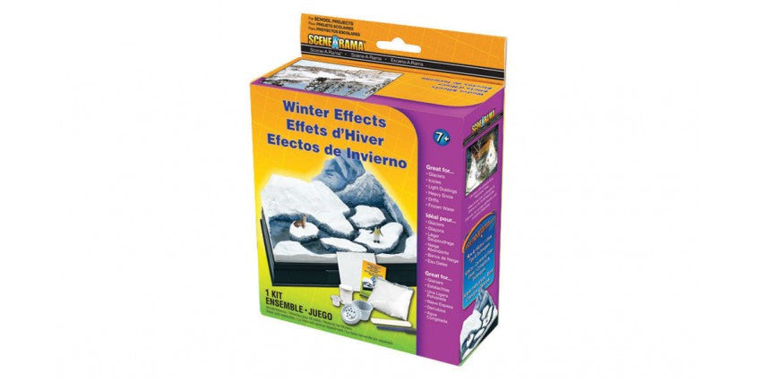 Woodland Scenics 4123 Scene-A-Rama(TM) Diorama Add-On Kits -- Winter Effects HO Scale