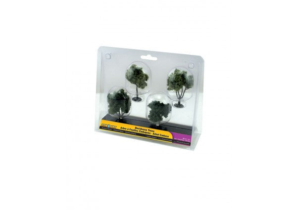 Woodland Scenics 4150 Scene-A-Rama(TM) Diorama Trees -- Deciduous Trees pkg(4) - 2 to 2-1/2"  5.1 to 6.4cm Tall HO Scale