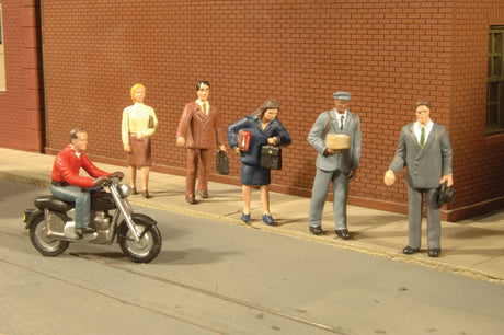 Image for 160-33101 City People w/Mtrcycle 7/