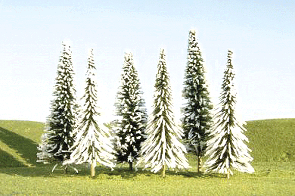 Image for 160-32102 Pine Trees w/Snow 3-4" 9/