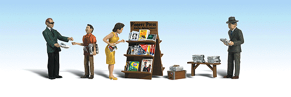 Woodland Scenics 1906 Scenic Accents(R) -- Newsstand HO Scale