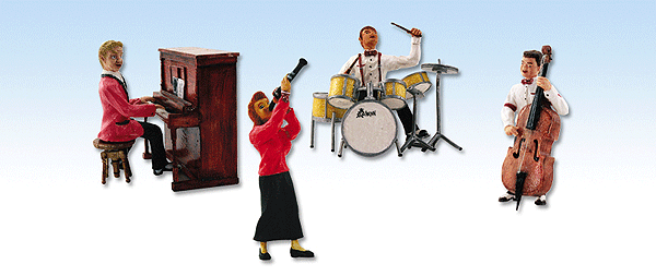 Woodland Scenics 1951 Scenic Accents(R) -- Music to My Ears HO Scale