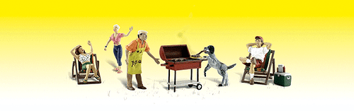 Woodland Scenics 2209 Scenic Accents(R) -- Backyard Barbeque N Scale