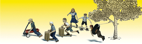 Woodland Scenics 2198 Scenic Accents(R) Figures -- Playtime N Scale