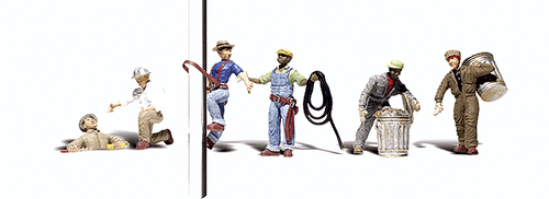 Woodland Scenics 2742 Scenic Accents(R) Figures -- City Workers pkg(6) O Scale