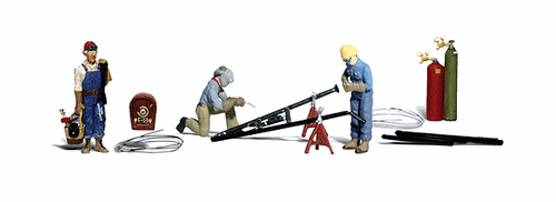 Woodland Scenics 2748 Scenic Accents(R) Figures -- Welders & Accessories pkg(15) O Scale