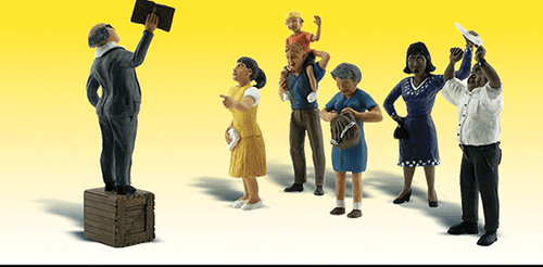 Woodland Scenics 1925 Sermon on the Crate - Scenic Accents(R) HO Scale