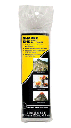 Woodland Scenics 1178 Shaper Sheet(TM) -- Roll - 9 x 72" 22.9 x 183cm A Scale