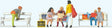 Image for 590-10738 Shopping People On Bench