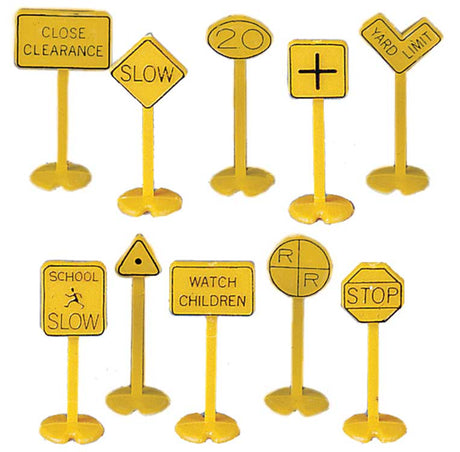 Image for 160-42204 Rlrd & Street Signs 24/