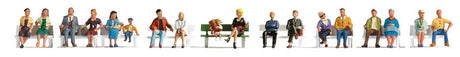 Image for 949-6091 SITTING PEOPLE - XL SET