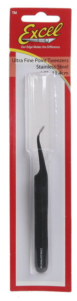 Image for 271-30420 Tweezer Slant Point Blk
