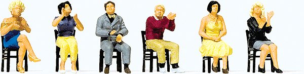 Image for 590-10624 Seated Spectators Clappng