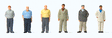 Image for 590-88561 Standing Men 6/