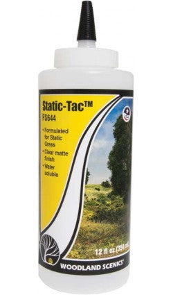 Woodland Scenics 644 Static-Tac(TM) - Field System -- 12oz 118 mL A Scale