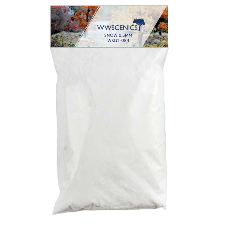 Image for 552-WSG1084 Static Grs 100g Snow .5mm