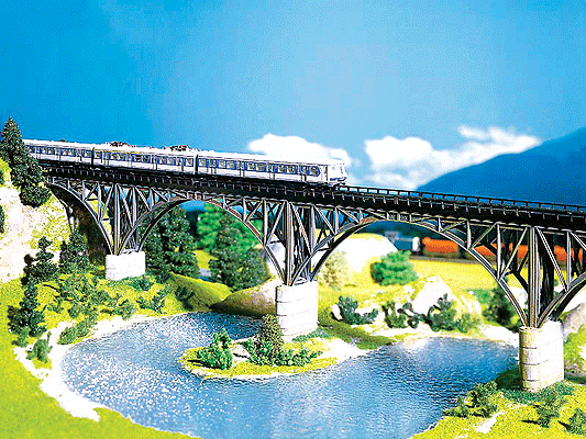 Image for 272-222581 Deck Stl Arch Bridge x16