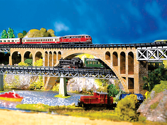 Image for 272-282924 Stone arch bridge x8-5/8