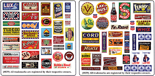 Image for 184-39 Porcelain Advertising #2