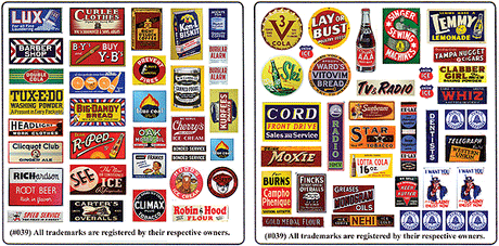 Image for 184-39 Porcelain Advertising #2