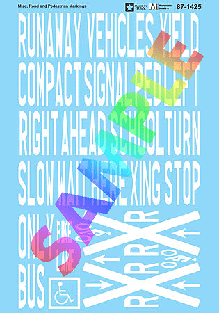 Image for 460-871425 Misc Road/Pedestrian Xing