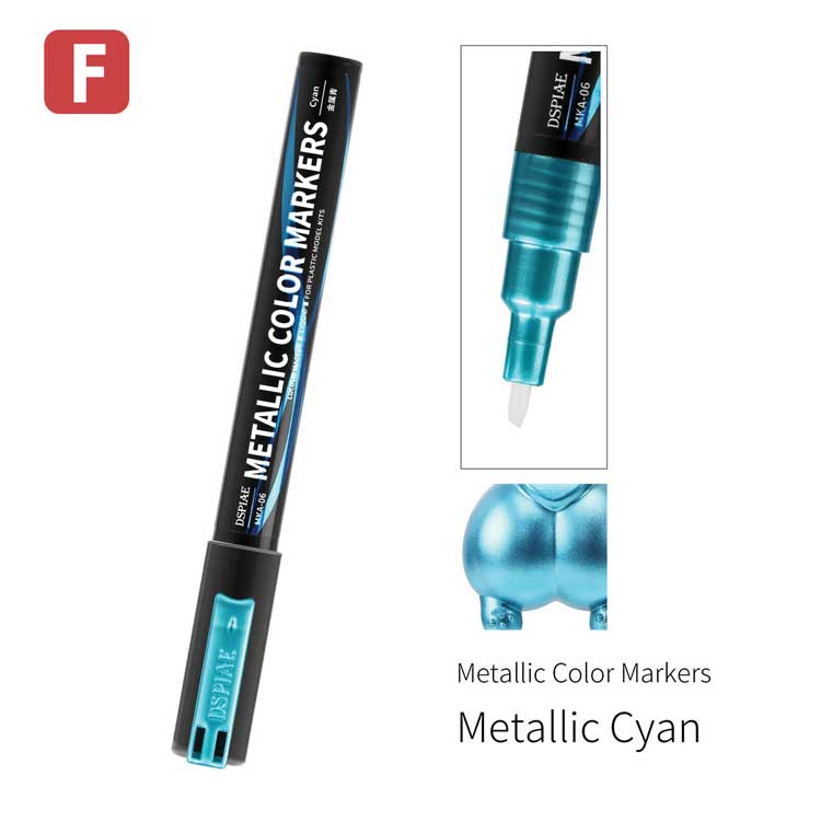 Image for 314-MKA06 Clr Mrkrs Metallic Cyan
