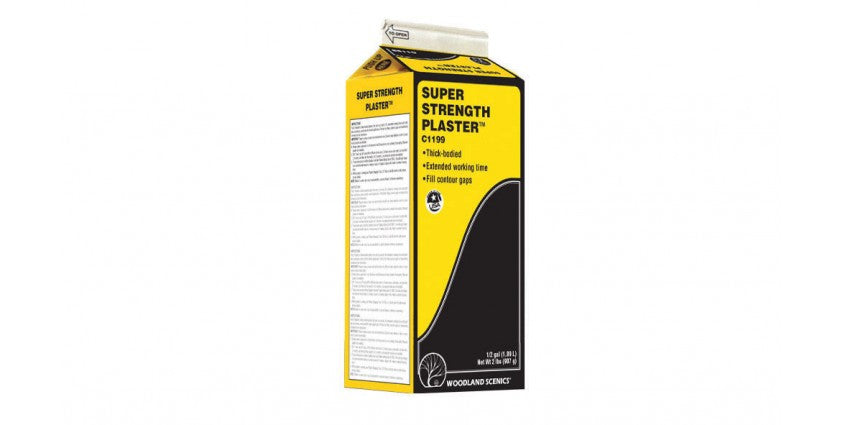 Woodland Scenics 1199 Super Strength Plaster(TM) -- 4lb 1.8kg A Scale