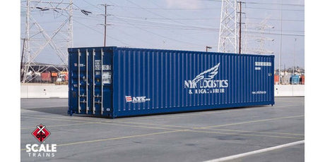 Scaletrains SXT11057 CIMC 40’ Modern Angled Container NYK (3 Pack) #609215[3], 636418[5], 806274[9] HO Scale