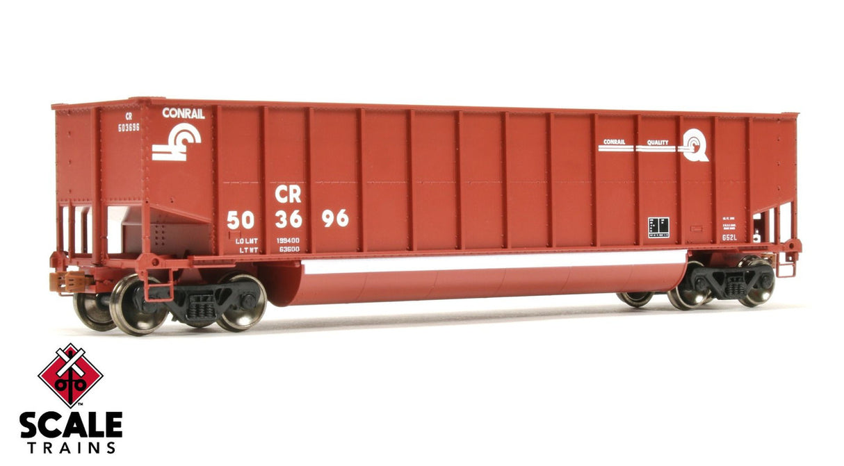 Scaletrains SXT11432 Operator Bethgon Coal Gondola, Conrail/Quality #504266 HO Scale