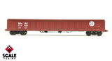 Scaletrains SXT1173 Kit Classics 52’ 6” Gondola, BNSF Railway/BNSF/Circle-Cross #512595 HO Scale