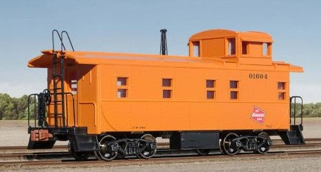 Scaletrains SXT1283 Steel Cupola Caboose, Milwaukee Road #1612 Kit Classic HO Scale