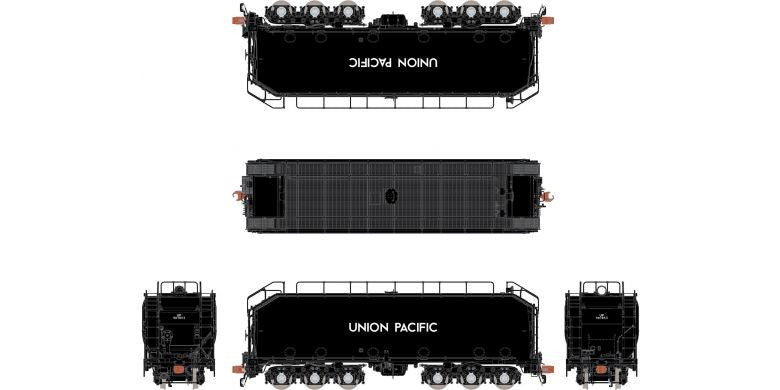 ScaleTrains SXT30018 Water Tender Union Pacific Steam Excursion Water Tender #907853 HO Scale