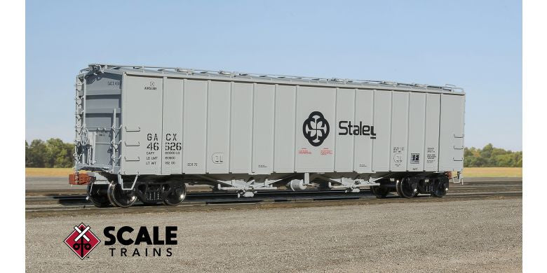 Scaletrains SXT33003 GATC 4180cf Airslide Covered Hopper GACX Staley #46627 HO Scale