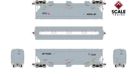 ScaleTrains SXT33342 Gunderson 5188 Covered Hopper, Union Pacific/High Reporting Marks #111266 HO Scale