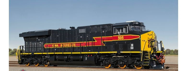 ScaleTrains SXT33602 GE ES44AC, Iowa Interstate/Late Antenna Arrangement #505 DCC & Sound HO Scale