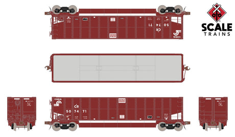 Scaletrains SXT33710 Bethgon G52X Coal Gondola, Conrail/Standard Logo #507583 Rivet Counter HO Scale