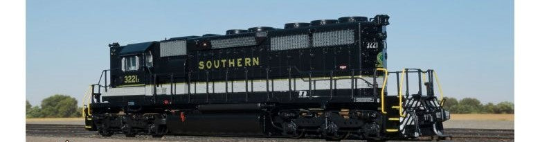 Scaletrains SXT33807 EMD SD40-2 Southern High Hood Gold Lettering #3221X DCC & Sound N Scale