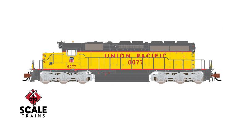 Scaletrains SXT38609 EMD SD40-2 UP Union Pacific Fast Forty #8080 DCC & Sound N Scale